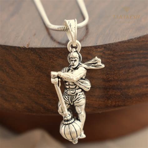 Shop Silver Hanuman Pendants & Lockets – Authentic Designs