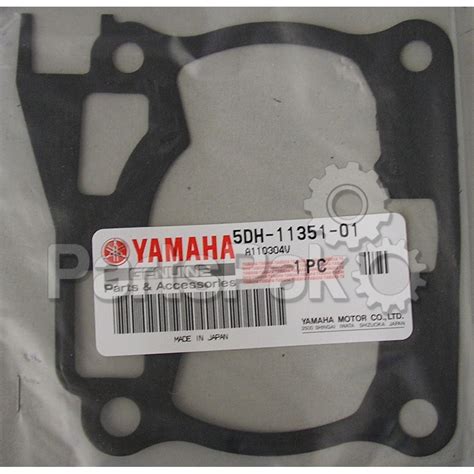 Yamaha 5DH-11351-00-00 Gasket, Cylinder; New # 5DH-11351-01-