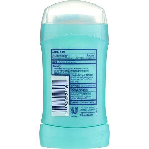 Degree Deodorant Women Shower Clean 1.6 Oz - Walmart.com