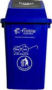 fiable cleantech 100 Liter Dustbin | Swing Lid Dustbin | Swing Lid Bin ...