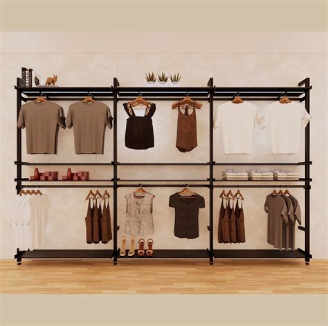 Retail Display Shelving Units - 3 Bay | Retail display shelves, Retail ...