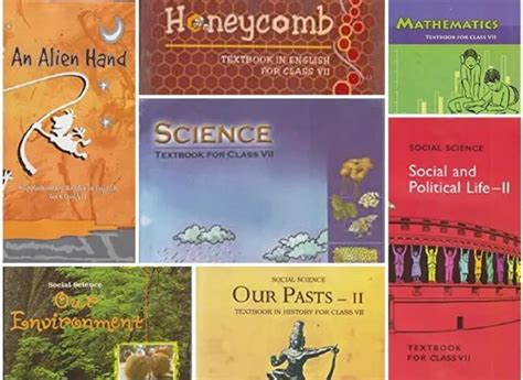 NCERT TEXTBOOK 7 BOOK SET FOR CLASS- 7TH (Honeycomb,Maths,Science,An ...