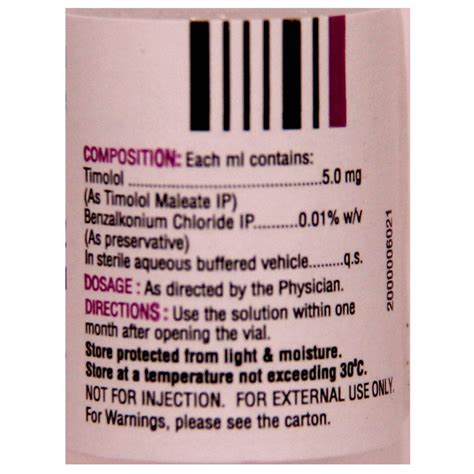 Iotim 0.5% Eye Drops 5 ml | Uses, Side Effects, Price | Apollo Pharmacy