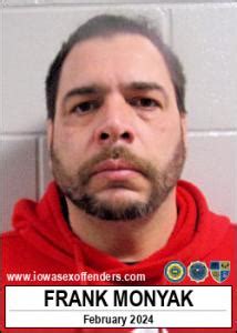 Frank Monyak, a registered in mason city, ia 50401 at Offender Radar