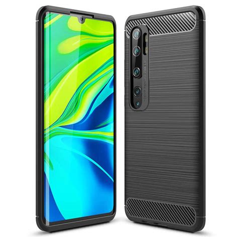 Casotec Carbon Fiber Shockproof Rugged Armor Case Cover with Metallic ...