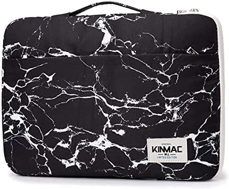 MOCA Beautiful kinmac Canvas Hand Bag Sleeve Carry case for 15.4 15.6 ...