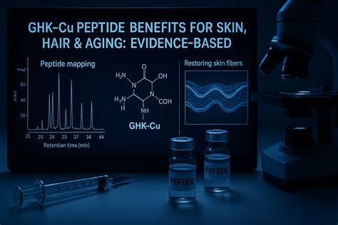GHK‑Cu Peptide Benefits for Skin, Hair & Aging | Backed by Evidence