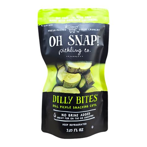 Oh Snap Dilly Bites