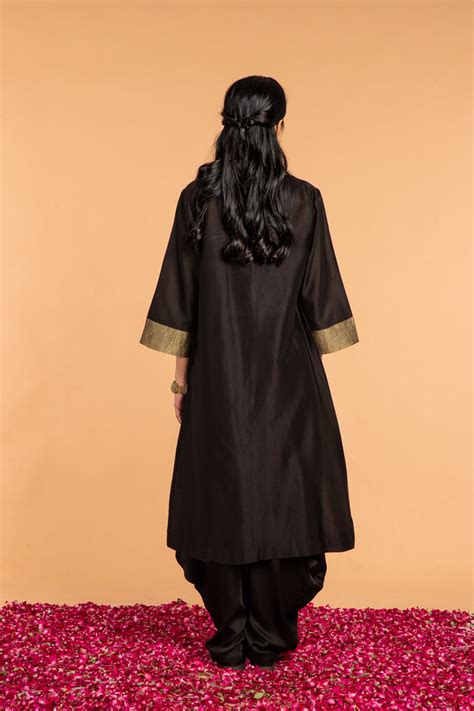 CHANDERI OVERLAY CO-ORD SET (3PC SET) – Vasstram