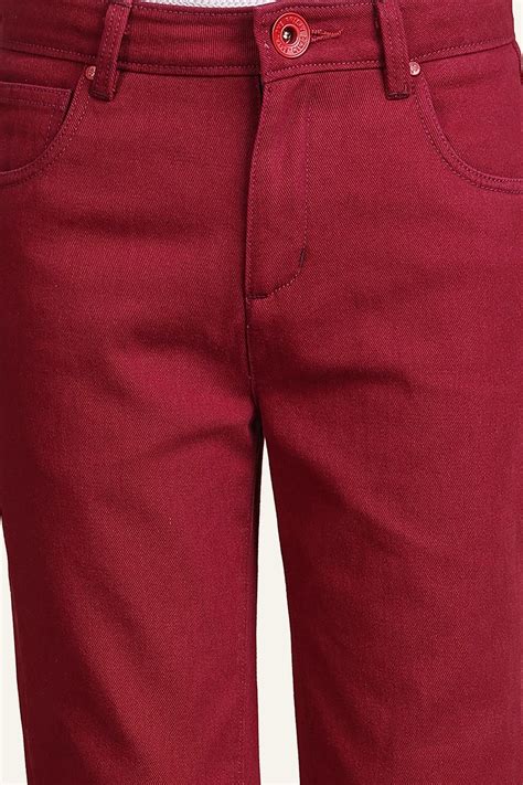 Boys Red Trouser – Comfortable Cotton