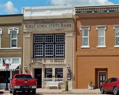 Iowa Bank Building Historical Marker