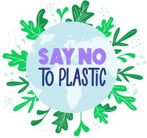 say no to plastic sticker poster| Paper Print - Nature posters in India ...