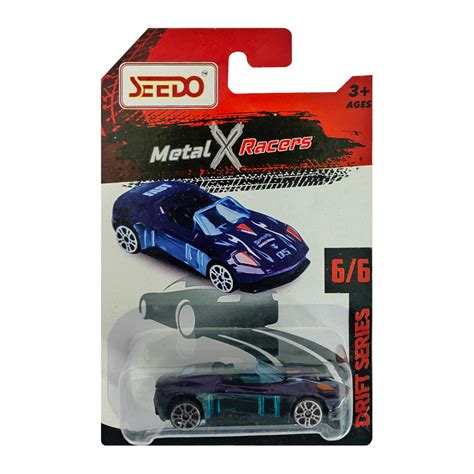 Buy Seedo Metal X Racers Drift Series Die Cast Car for Ages 3+, Pack Of ...