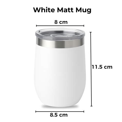 Moskai Personalised White Tumbler for Her | Custom Name Gift – moskai
