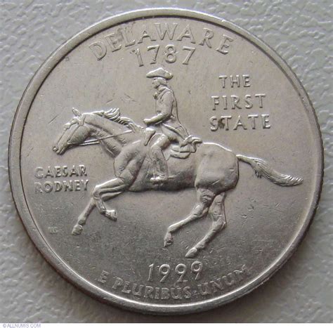State Quarter 1999 D - Delaware, Quarter, 50 State Series (1999-2008 ...