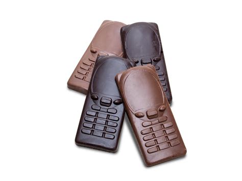 Cell Phones in Milk, Dark, or White Chocolate, 1 pc. – Schmid's of San ...
