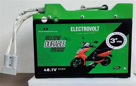 Electrovolt 48V 24Ah Lithium Ion Battery for Electric Scooters | 48V ...