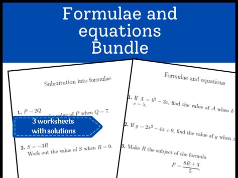 Image result for How to Do Formulae