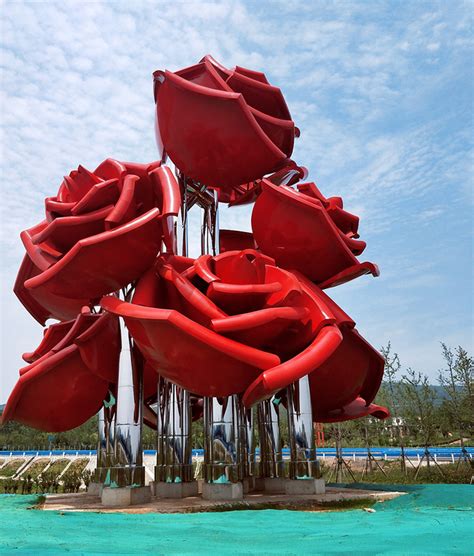 城市美陈不锈钢雕塑知识——“加油站” - 惠州市纪元园林景观工程有限公司