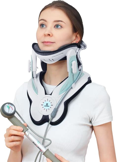 Amazon.com: Zenopax Cervical Traction Device with Manual Air Pump, Easy ...
