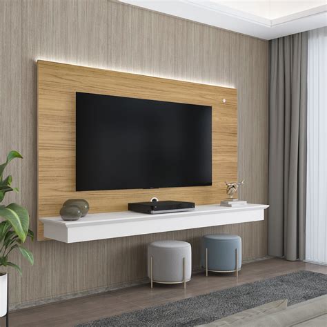 Wrought Studio™ Dymphia Floating Entertainment Center for TVs up to 55 ...