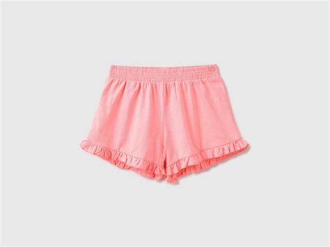 Solid Regular Fit Regular Shorts – United Colors of Benetton Store