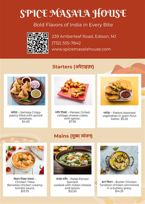 Restaurant Menu 的图像结果