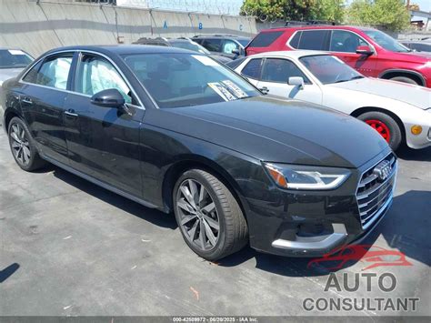 2020 AUDI A4 PREMIUM 40 TFSI FRONT-WHEEL DRIVE S TRONIC Gasoline - WAUGMAF45LA064209