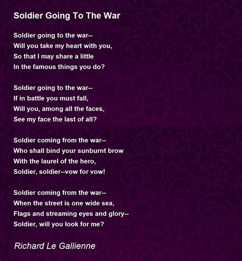 Best Poem About War at Jeanne Potter blog