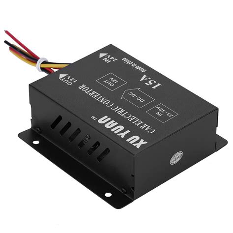Buy LYUMO Car Truck DC 24V to 12V Power Converter Electric Inverter ...