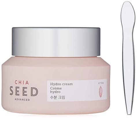 The Face Shop Chia Seed Hydro Cream with Vitamin B12 & Chia Seeds ...