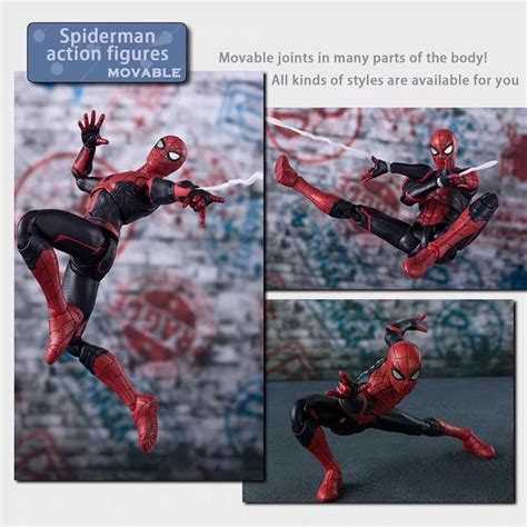 Buy 6 Inch Action Figure Toy Figures, Hero Far from Home, Upgraded Suit ...