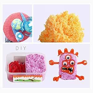 Buy Yigo Snow Mud Fluffy Slime Magic Clay Putty Toy Modeling Foam Clay ...