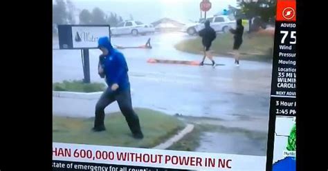 Video: This Weather Channel reporter was mocked for his dramatic ground ...