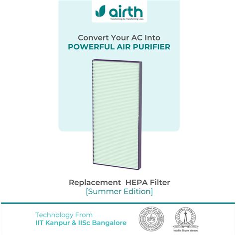 Keep the air clean with HEPA air filter replacement