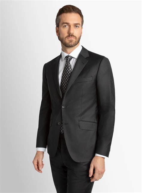 Men's Black Suits: Suits From $399 | Peter Jackson