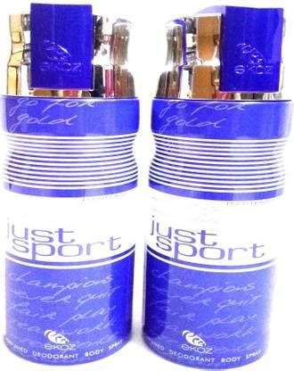 eKOZ JUST SPORT POUR HOMME Perfume Body Spray - For Men - Price in ...