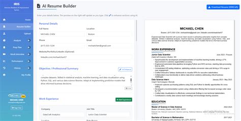 IRIS - Interview Readiness & Improvement System