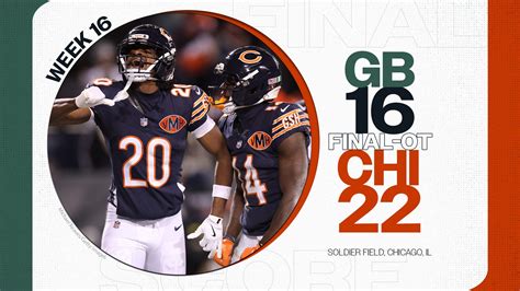 Bears vs. Packers score: Chicago mounts improbable comeback win