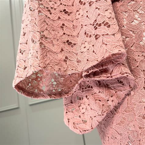 tall＊ワイド＊lace flora＊身幅広め 単衣 レース 帯と着物セット 花 ピンク レース着物+半幅帯セット B663 ...