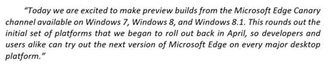 Microsoft Is Bringing The Edge Browser To Older Windows Versions ...