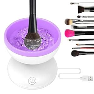 Luxula Portable Automatic Electric Makeup Brush Cleaner Machine ...