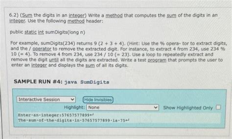 Image result for Extract Digits From Integer Java