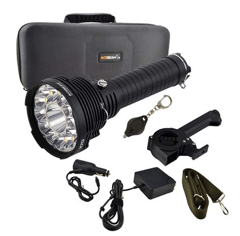 Acebeam X70 60,000 Lumens Rechargeable Flashlight Bright Light High ...