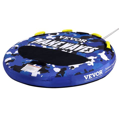 VEVOR Towable Tube for Boating, 340 lbs, 1-2 Riders Inflatable Boat ...