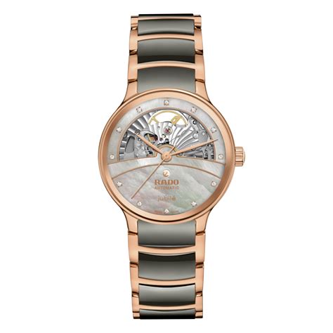 Centrix Automatic Diamonds Open Heart R30029912 Watch for Women