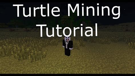 MinecraftTurtle Miner Program 的图像结果