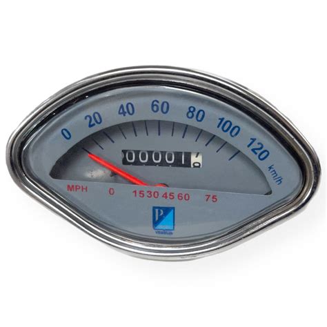 Vespa VBB Sprint Sportique GS150 GS160 SS180 120kmh/75mph Speedometer
