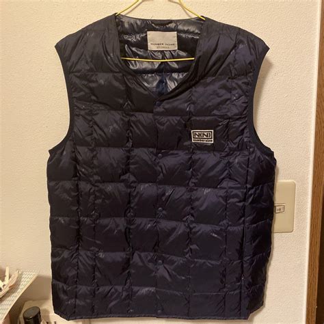 NUMBER(N)INE別注N×TAION超撥水ダウンベスト、ネックセット美品M - メルカリ
