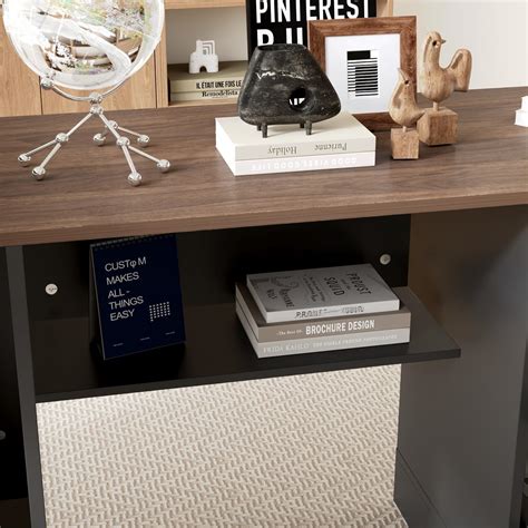 AGOTENI 63 W L-Shape Electric Standing Desk with Storage, India | Ubuy